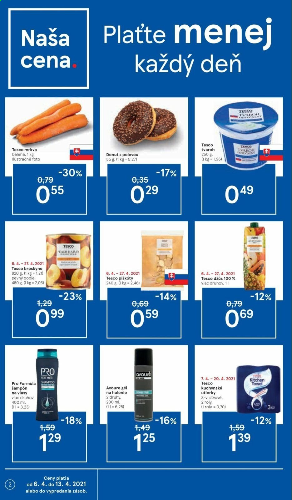 Leták TESCO - 6.4.2021 - 13.4.2021. Strana 2