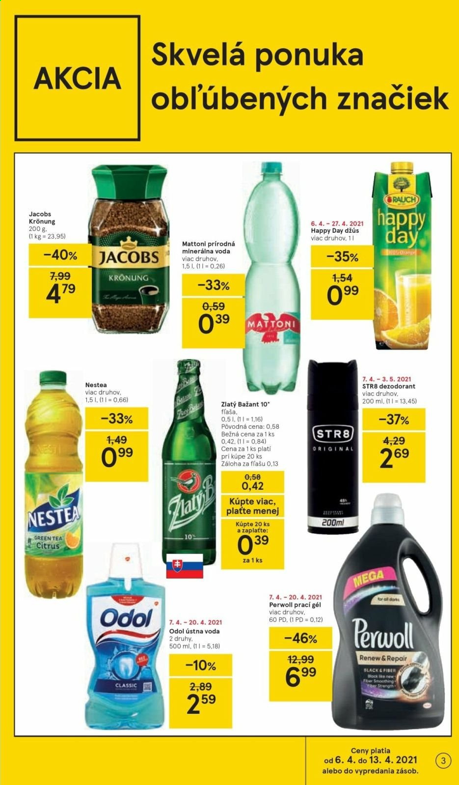Leták TESCO - 6.4.2021 - 13.4.2021. Strana 3