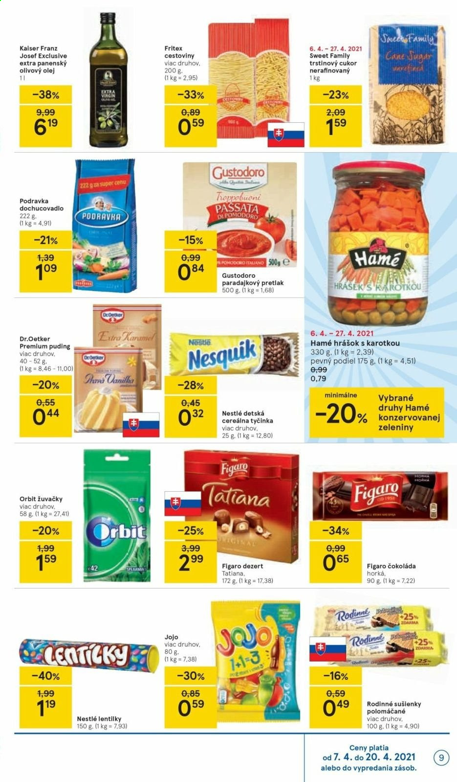 Leták TESCO - 6.4.2021 - 13.4.2021. Strana 9
