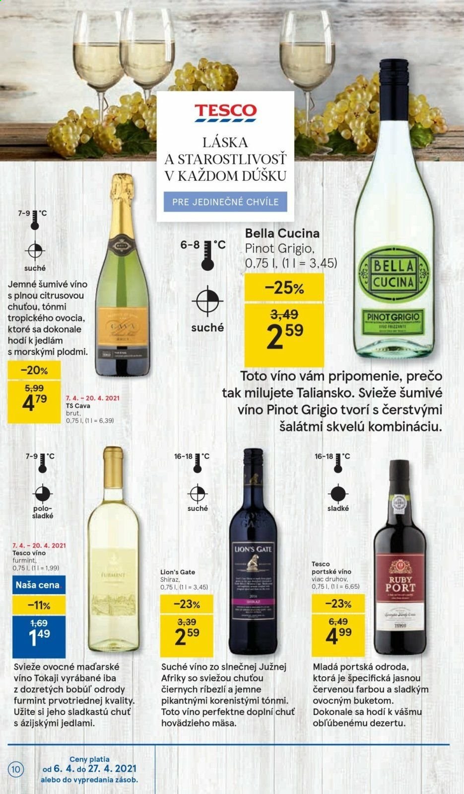 Leták TESCO - 6.4.2021 - 13.4.2021. Strana 10