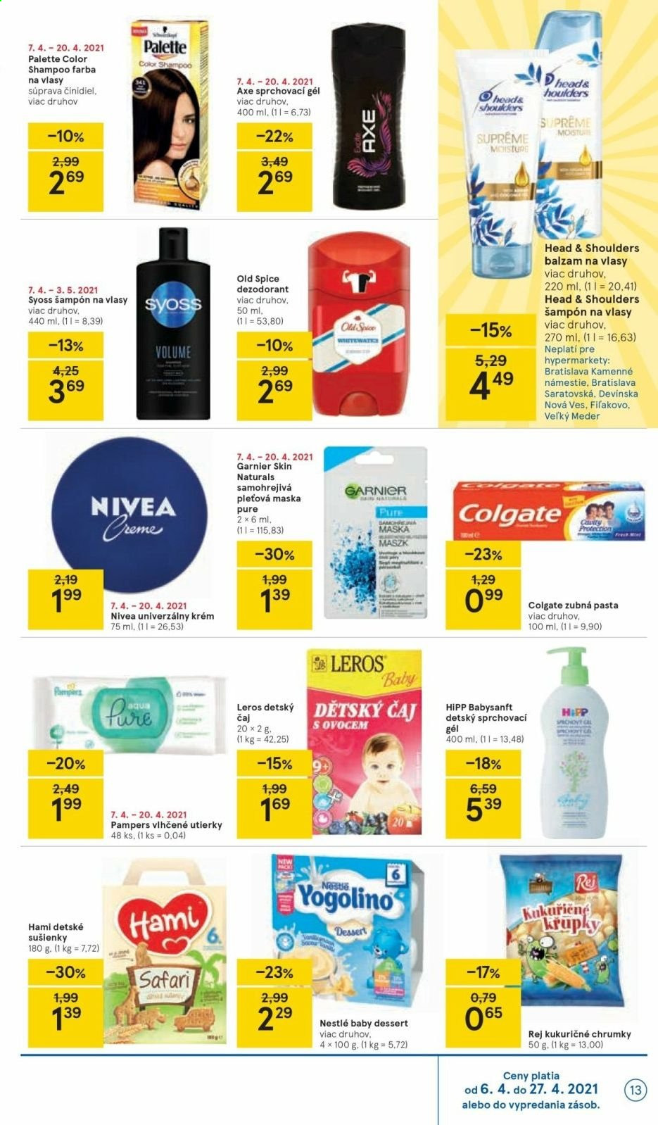 Leták TESCO - 6.4.2021 - 13.4.2021. Strana 13