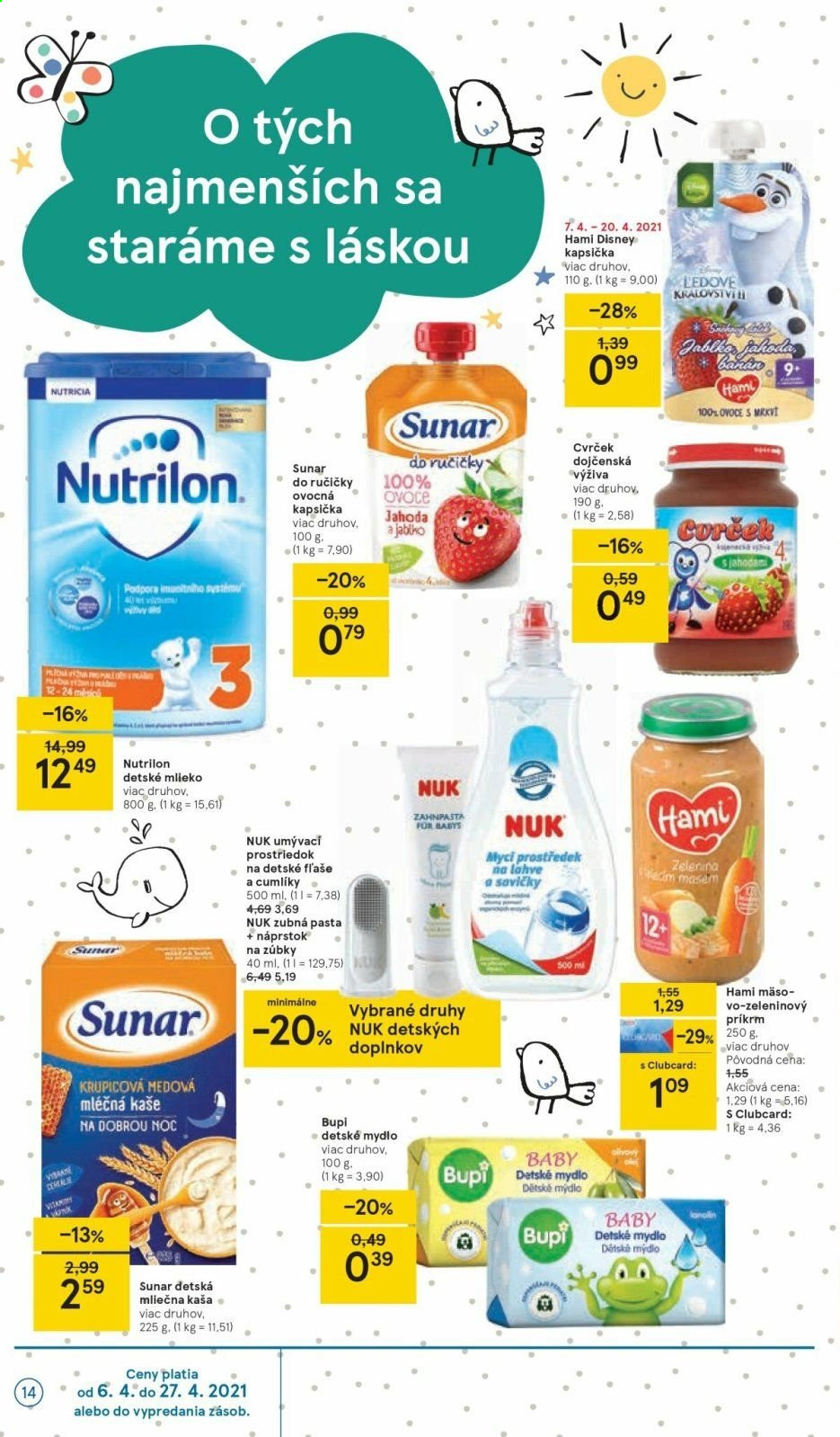 Leták TESCO - 6.4.2021 - 13.4.2021. Strana 14