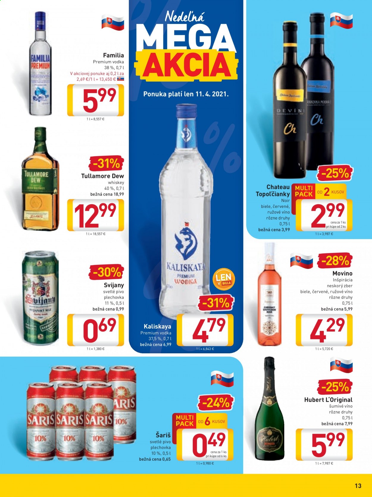 Leták Billa - 7.4.2021 - 13.4.2021. Strana 13