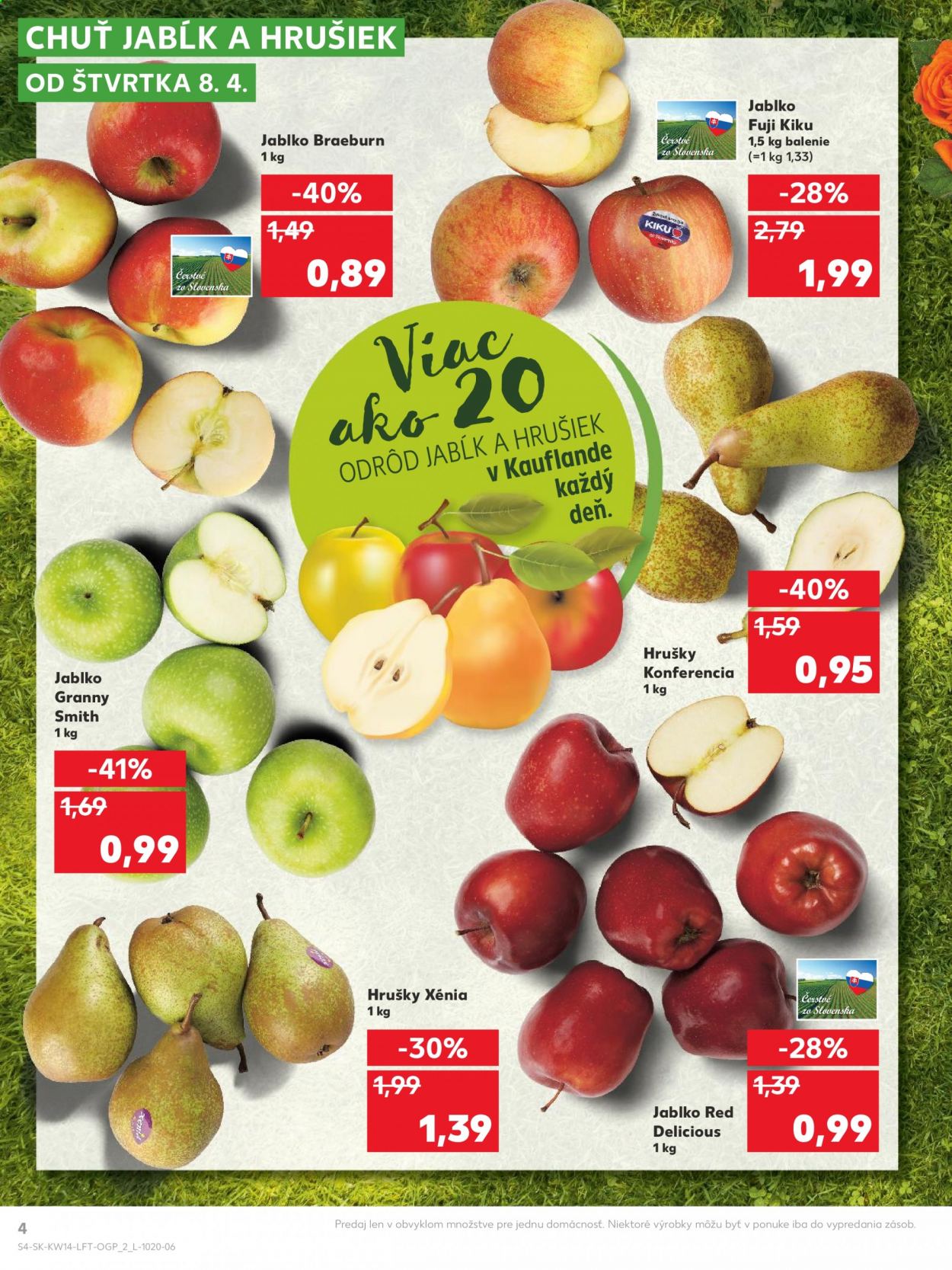 Leták Kaufland - 8.4.2021 - 14.4.2021. Strana 4
