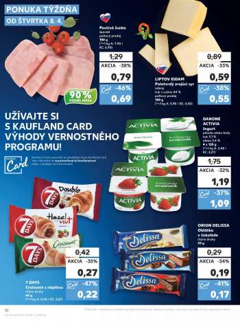 thumbnail - LIPTOV EIDAM Polotvrdý zrejúci syr údený tuk v sušine 44 % pultový predaj 100 g (*=1 kg A: 5,90 / KC: 5,50)