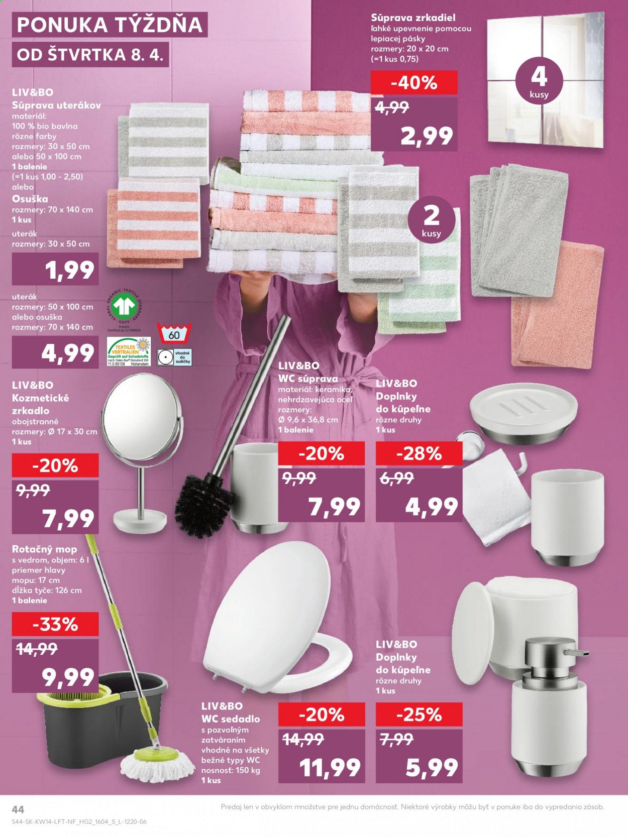 Leták Kaufland - 8.4.2021 - 14.4.2021. Strana 44