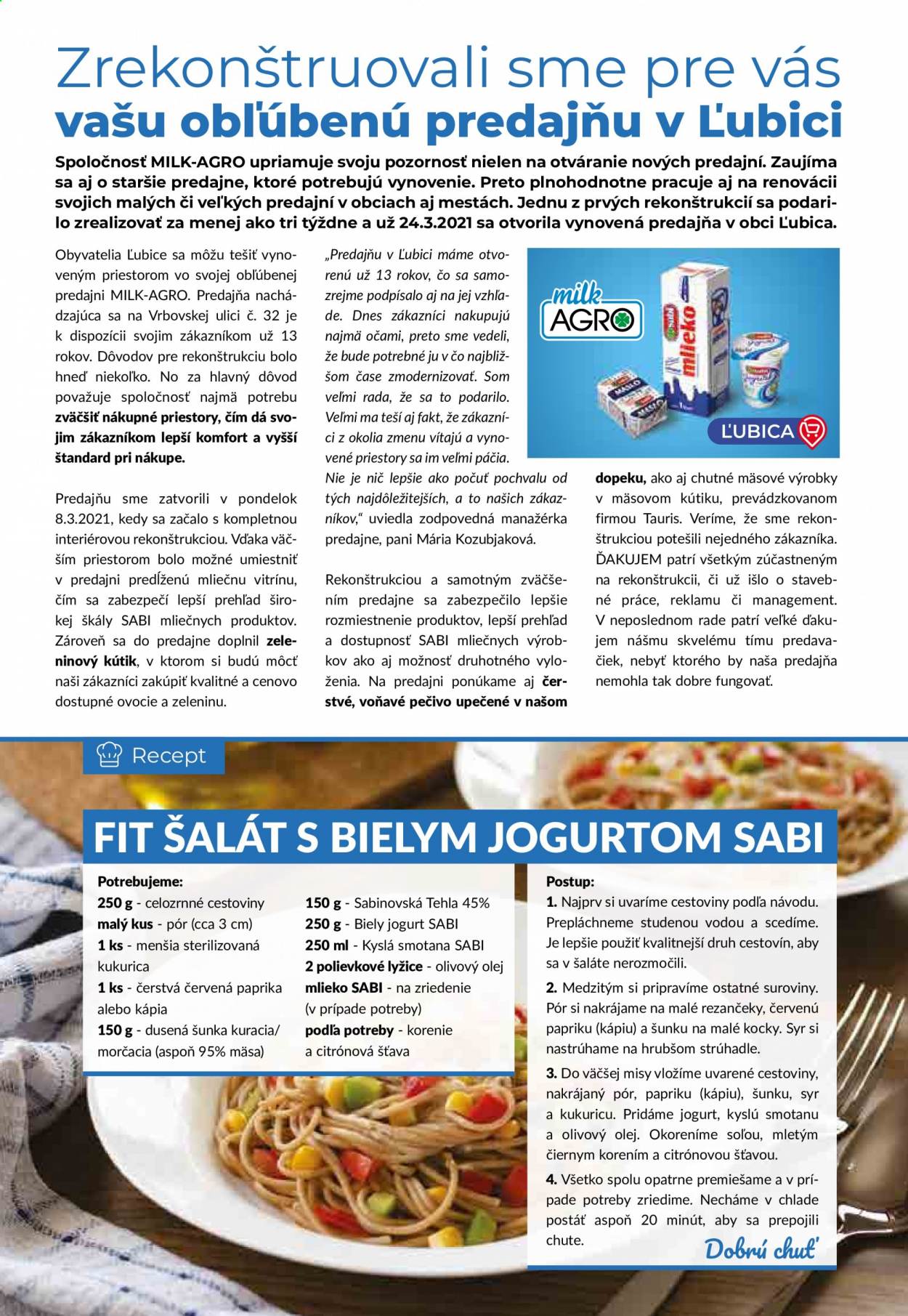 Leták Milk AGRO - 7.4.2021 - 13.4.2021. Strana 6