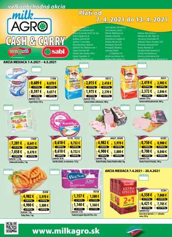 Leták Milk AGRO - 7.4.2021 - 13.4.2021.