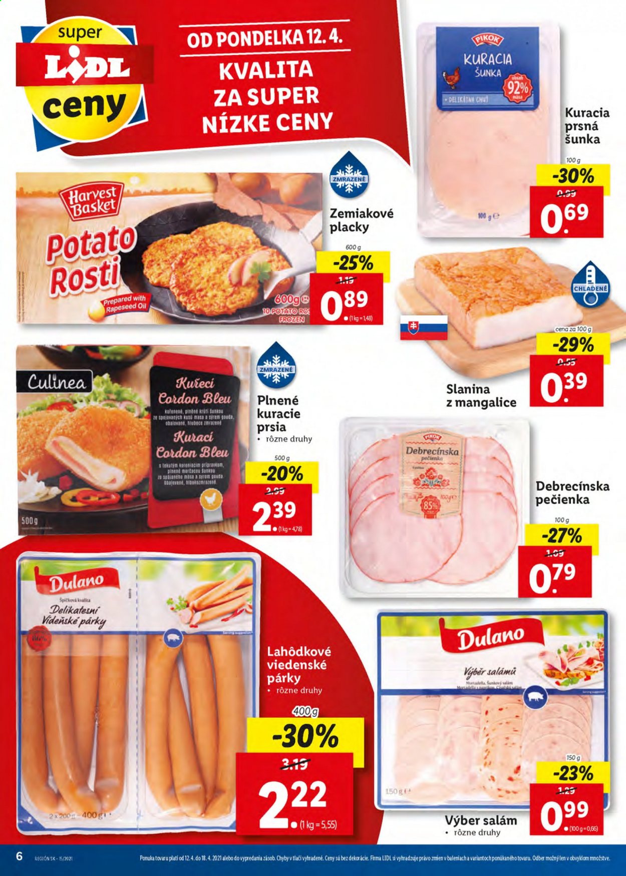Leták Lidl - 12.4.2021 - 18.4.2021. Strana 6