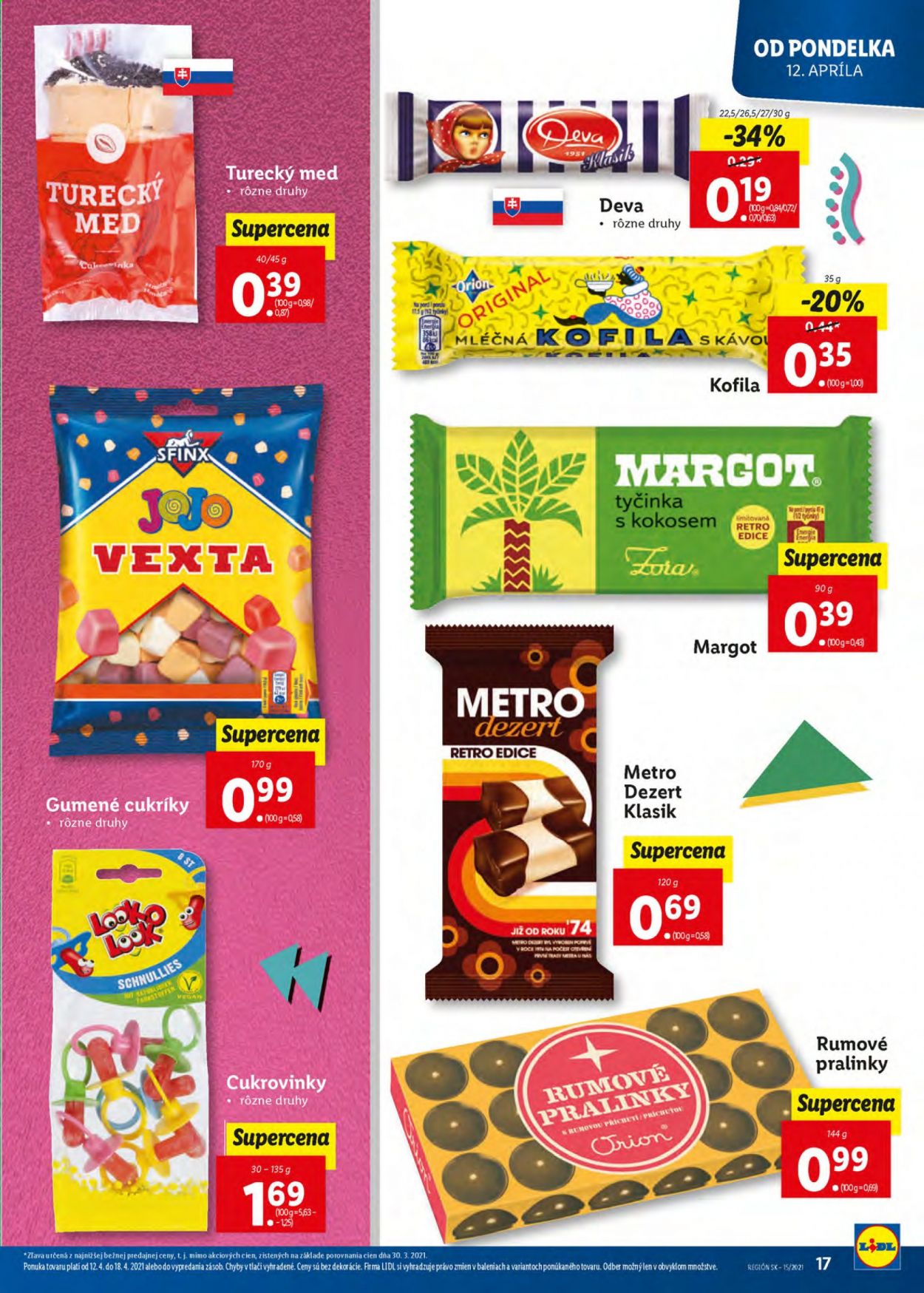 Leták Lidl - 12.4.2021 - 18.4.2021. Strana 17