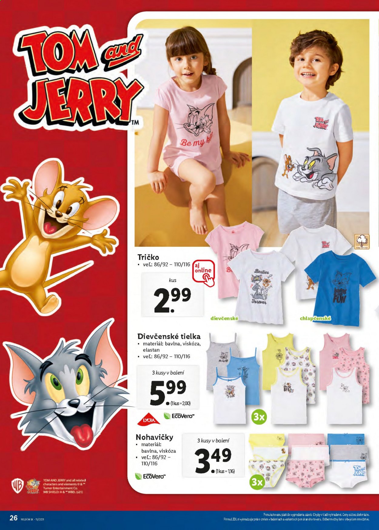Leták Lidl - 12.4.2021 - 18.4.2021. Strana 26