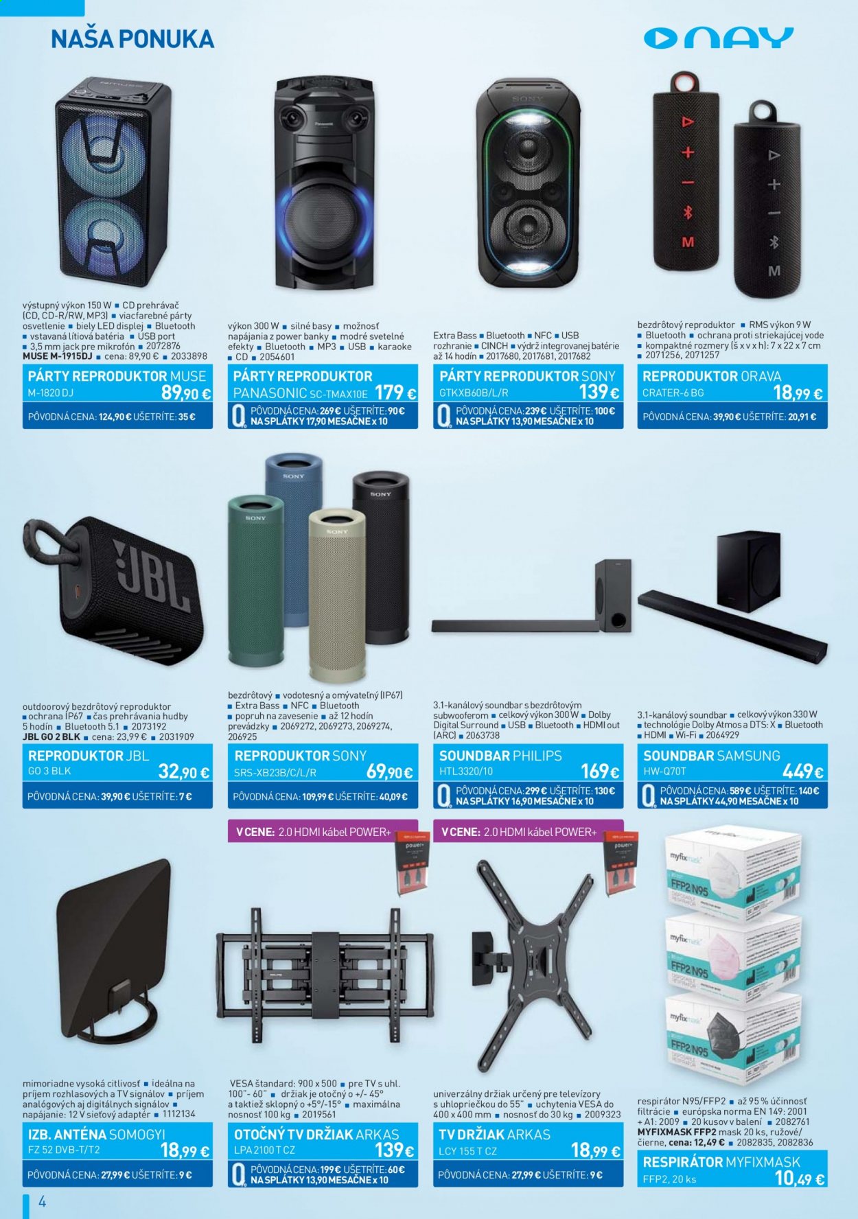 Leták NAY Elektrodom - 8.4.2021 - 5.5.2021. Strana 4
