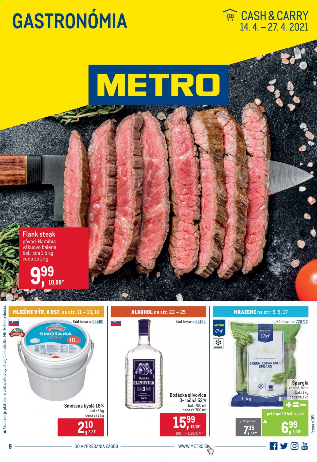 Leták Metro - 14.4.2021 - 27.4.2021. Strana 1