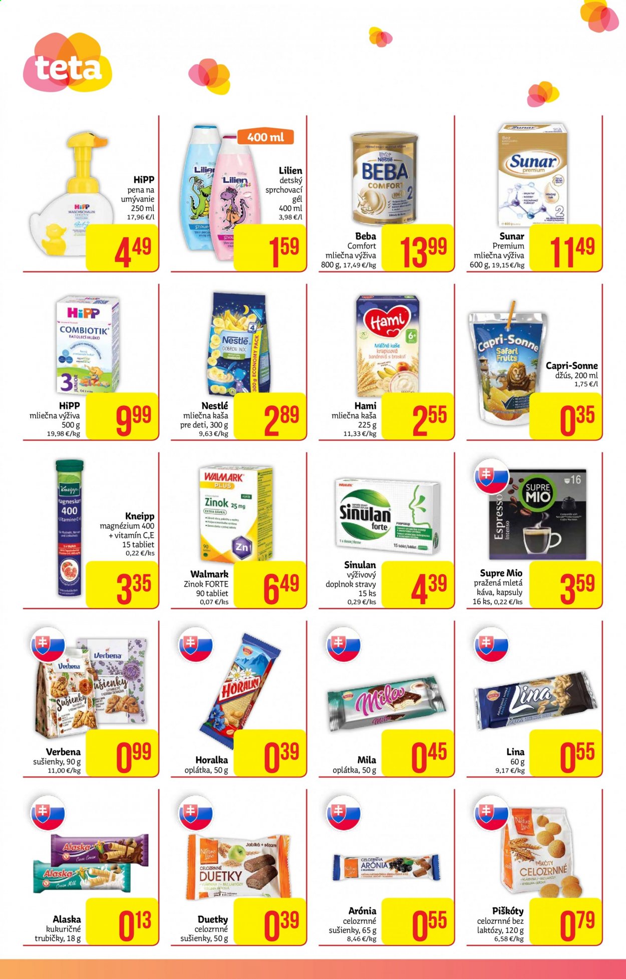 Leták Teta drogerie - 12.4.2021 - 21.4.2021. Strana 9