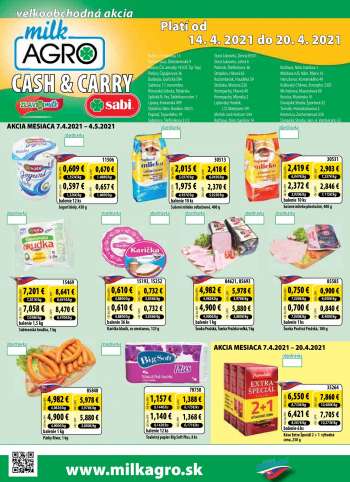 Leták Milk AGRO - 14.4.2021 - 20.4.2021.