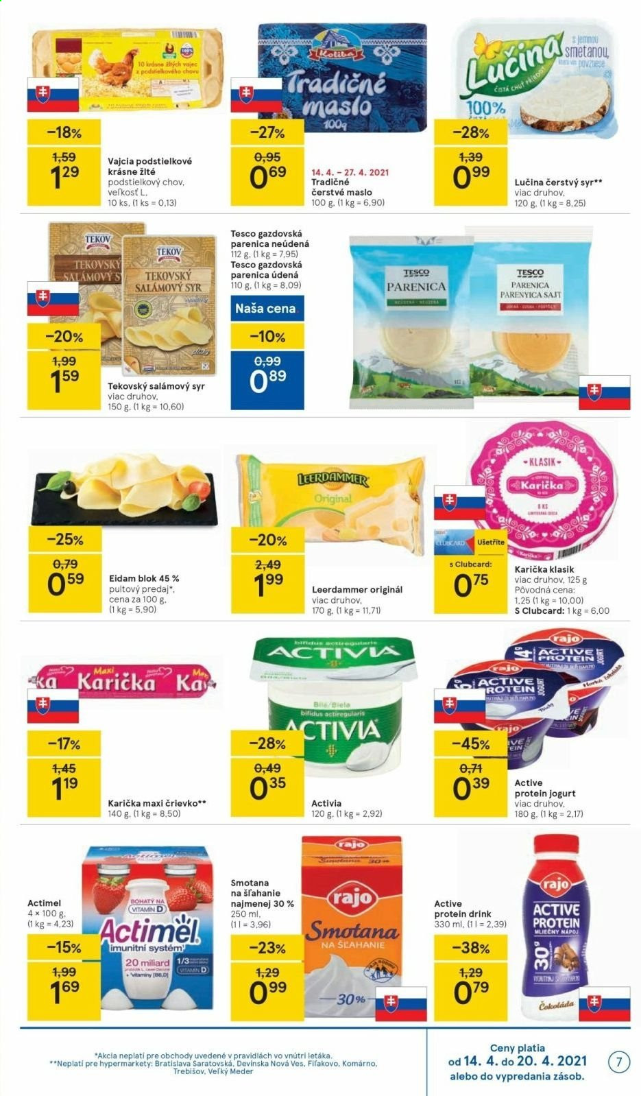 Leták TESCO - 14.4.2021 - 20.4.2021. Strana 7