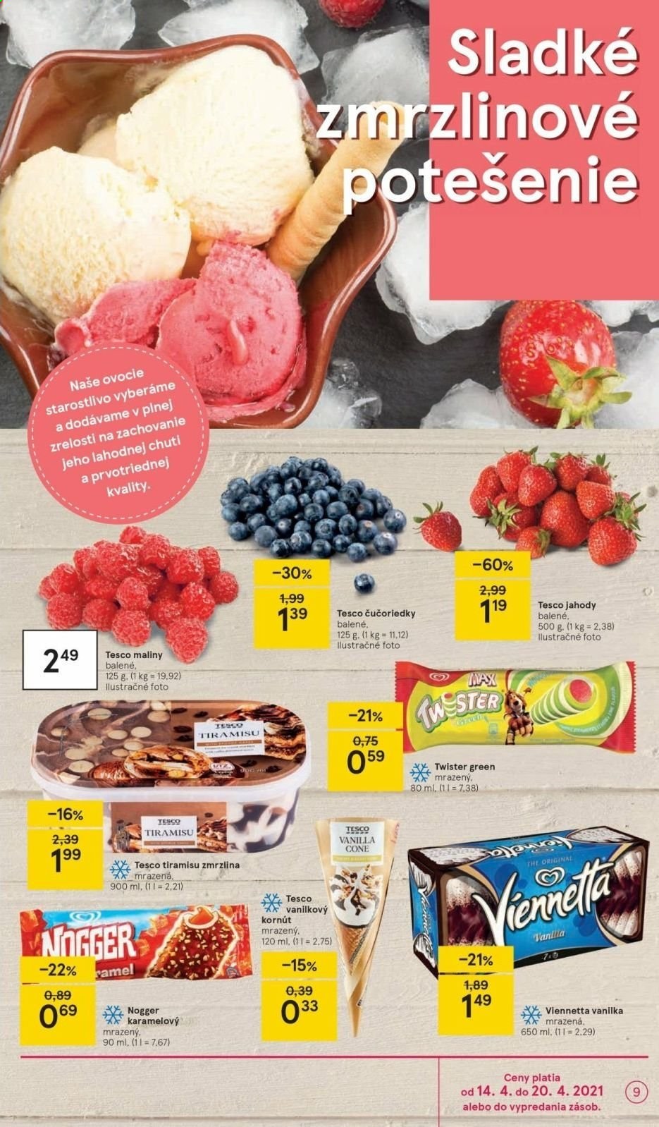 Leták TESCO - 14.4.2021 - 20.4.2021. Strana 9