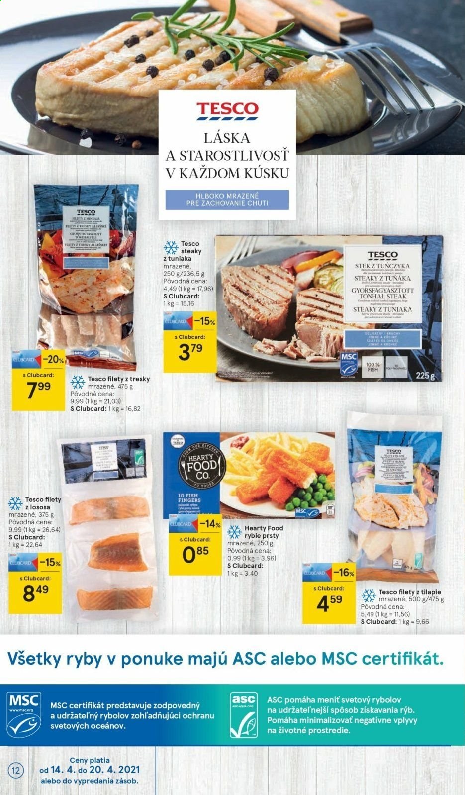 Leták TESCO - 14.4.2021 - 20.4.2021. Strana 12