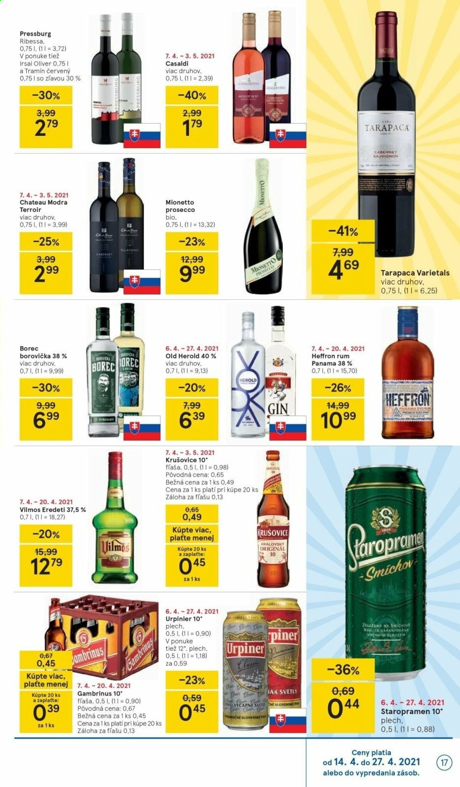 Leták TESCO - 14.4.2021 - 20.4.2021. Strana 17