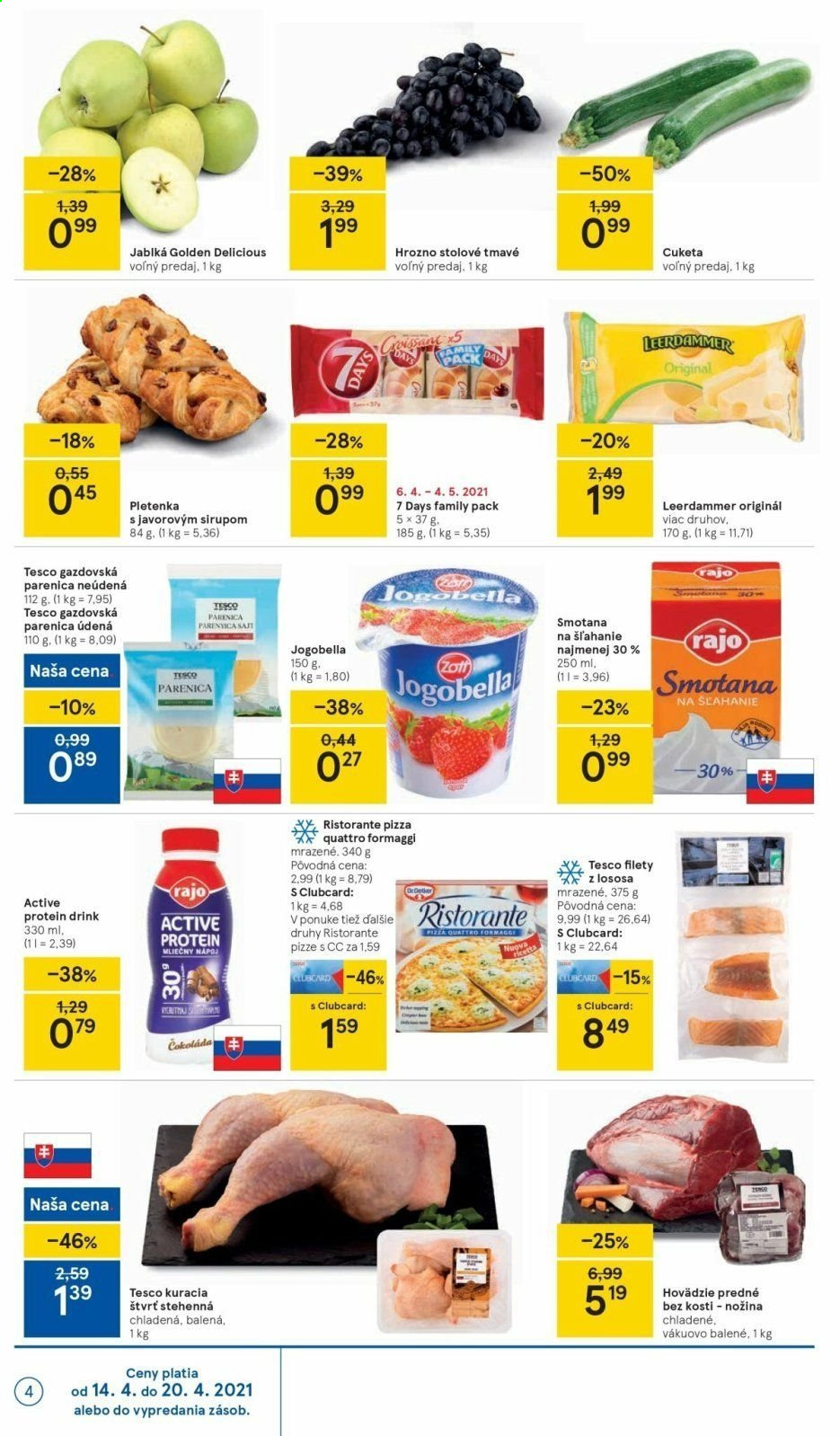 Leták TESCO supermarket - 14.4.2021 - 20.4.2021. Strana 4