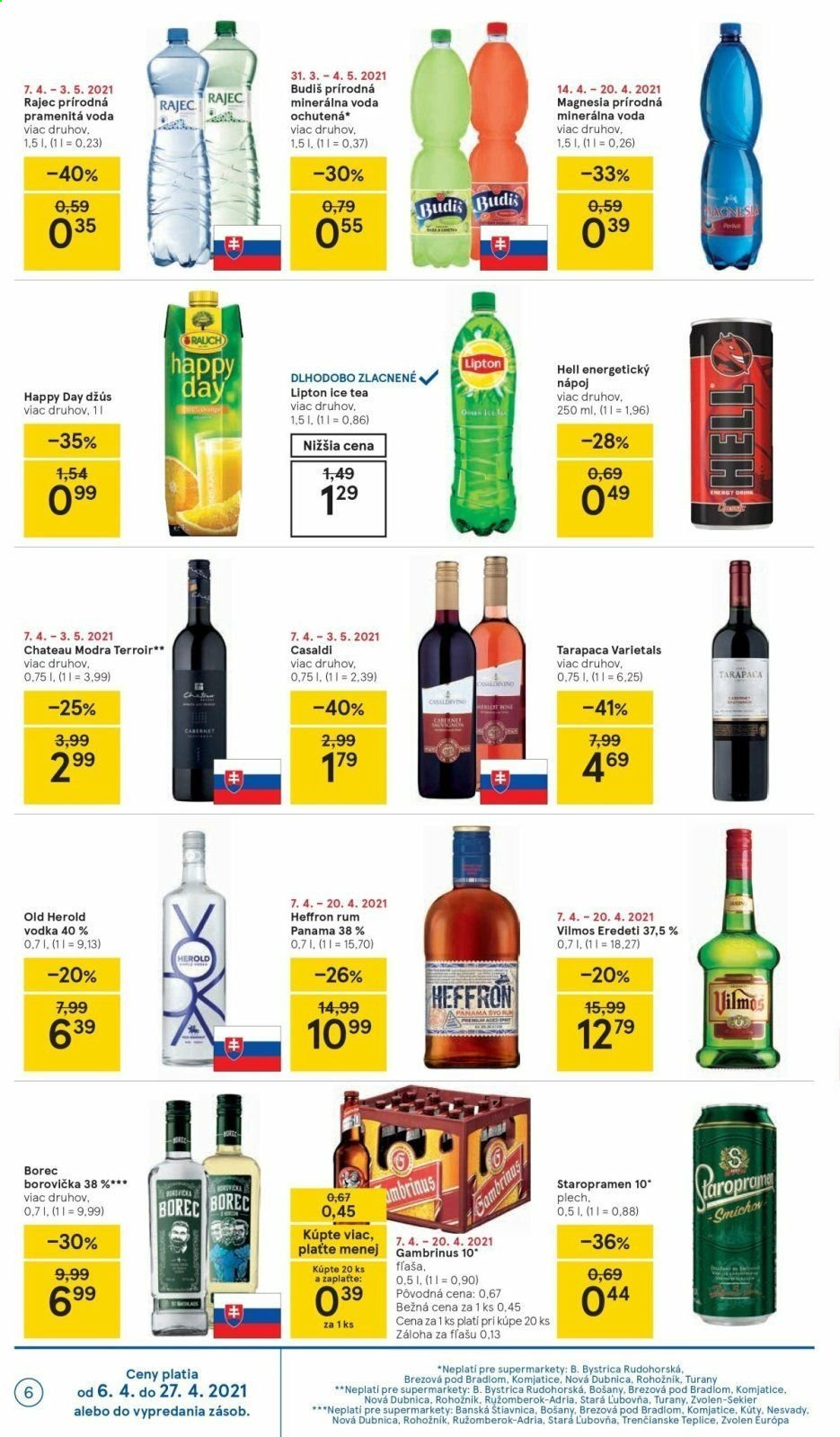 Leták TESCO supermarket - 14.4.2021 - 20.4.2021. Strana 6