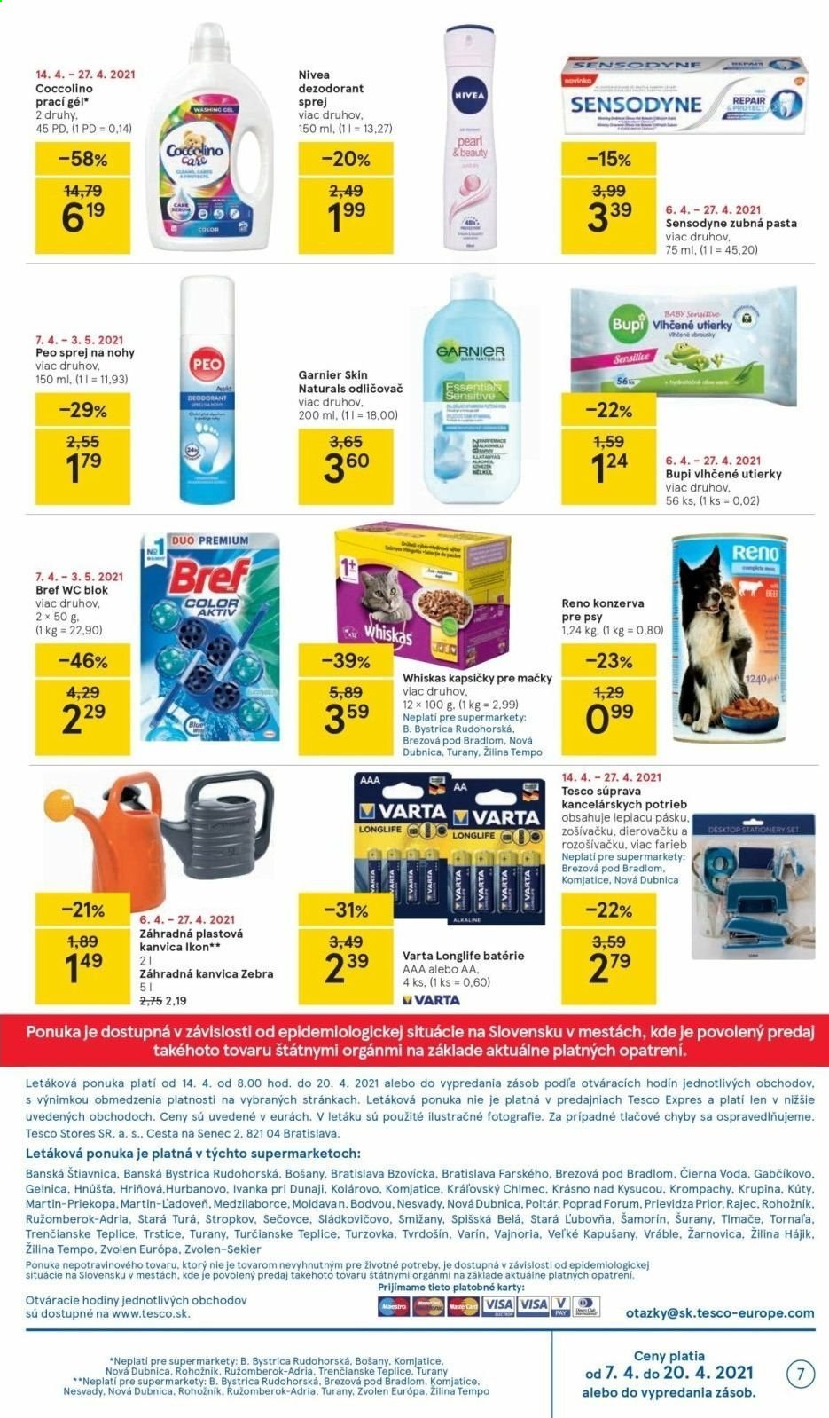 Leták TESCO supermarket - 14.4.2021 - 20.4.2021. Strana 7