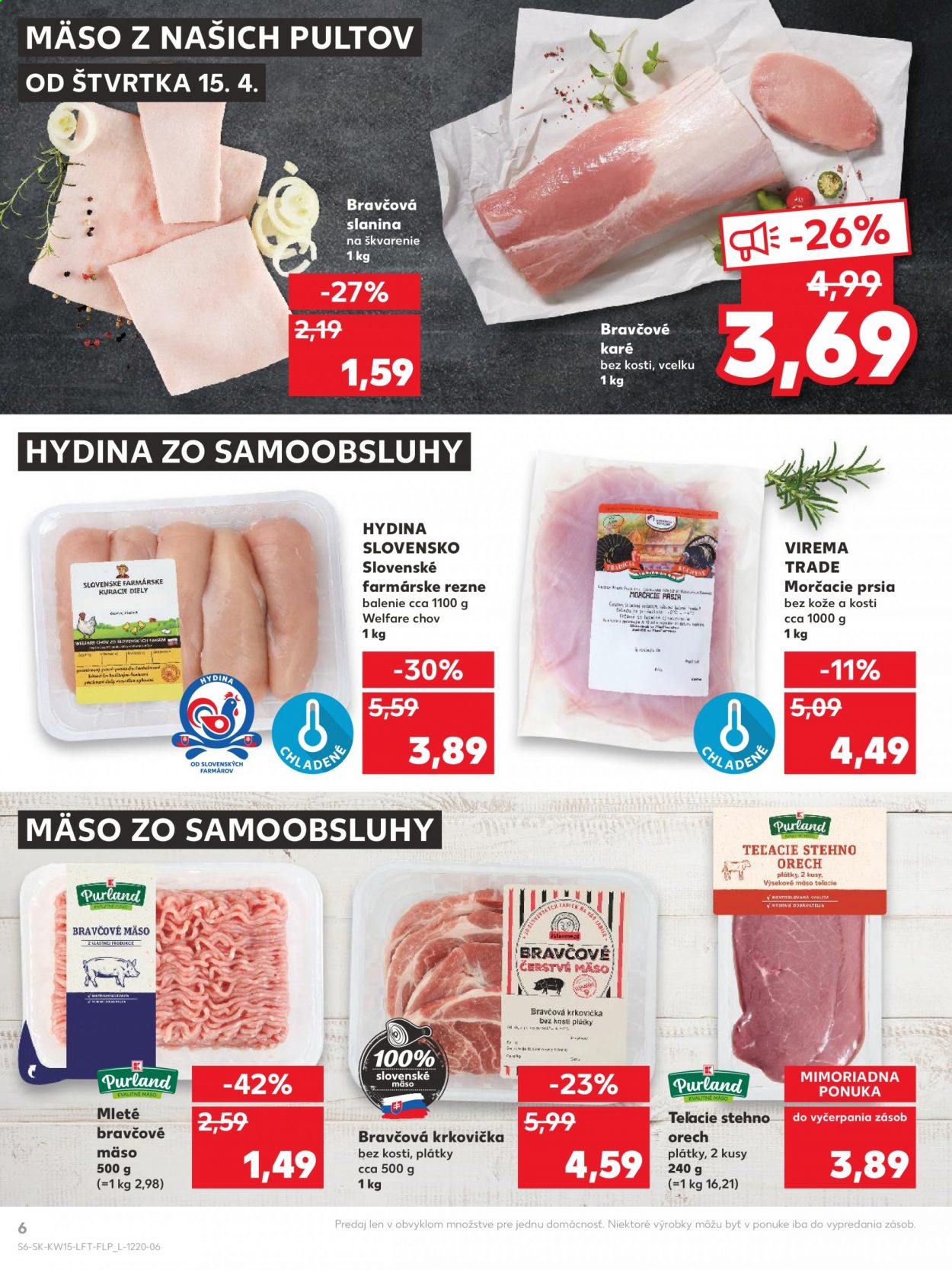 Leták Kaufland - 15.4.2021 - 21.4.2021. Strana 6
