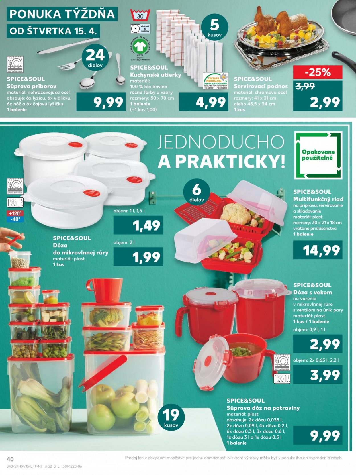 Leták Kaufland - 15.4.2021 - 21.4.2021. Strana 40