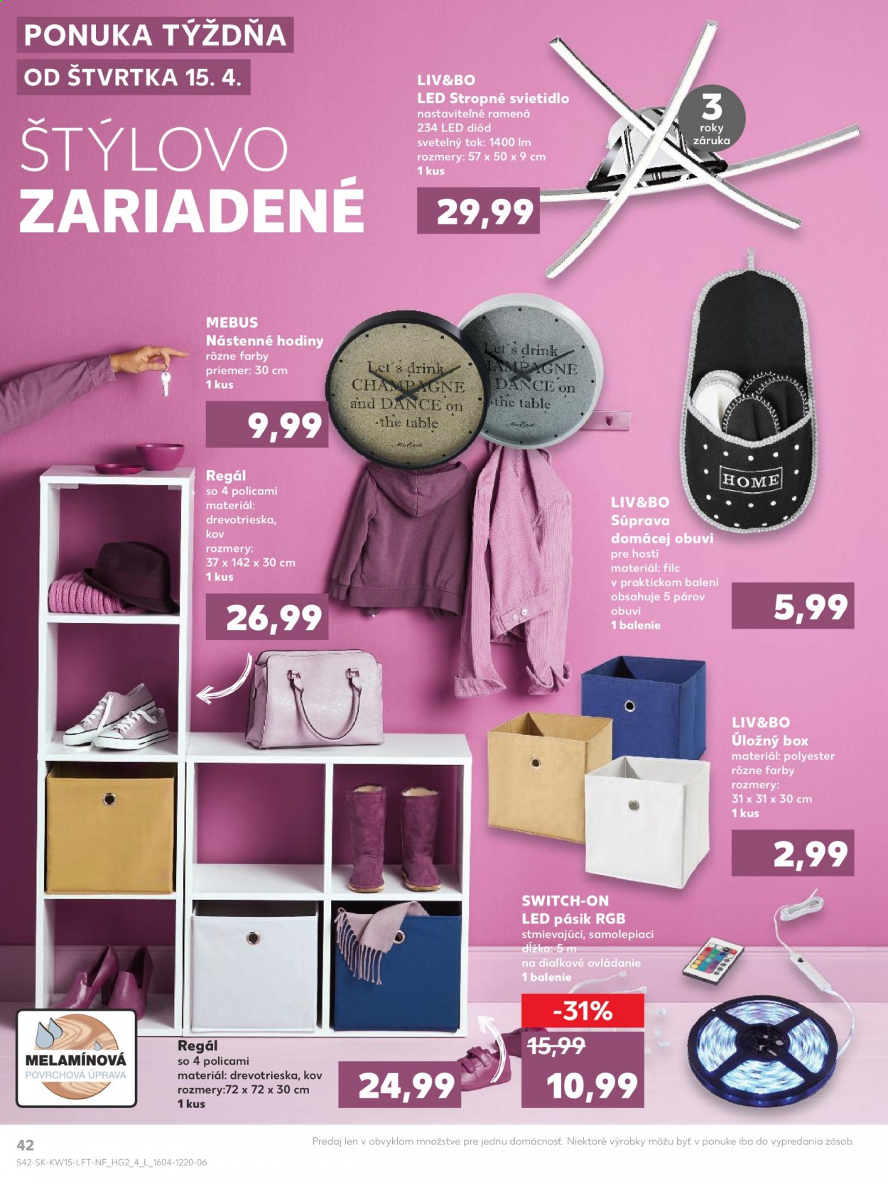 Leták Kaufland - 15.4.2021 - 21.4.2021. Strana 42