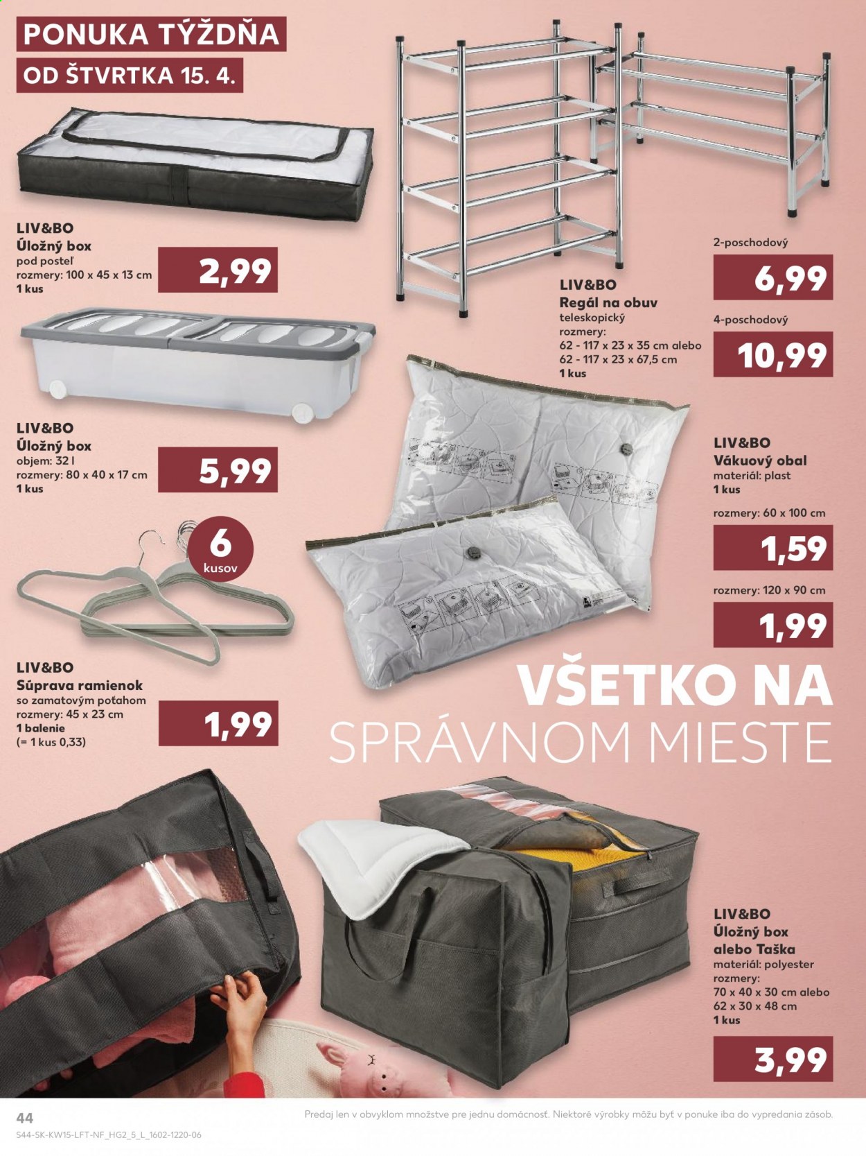 Leták Kaufland - 15.4.2021 - 21.4.2021. Strana 44