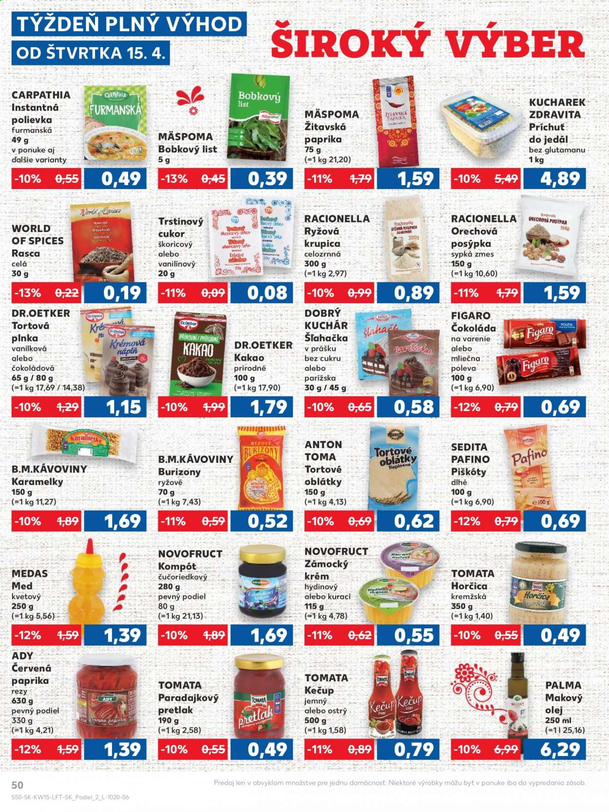 Leták Kaufland - 15.4.2021 - 21.4.2021. Strana 50