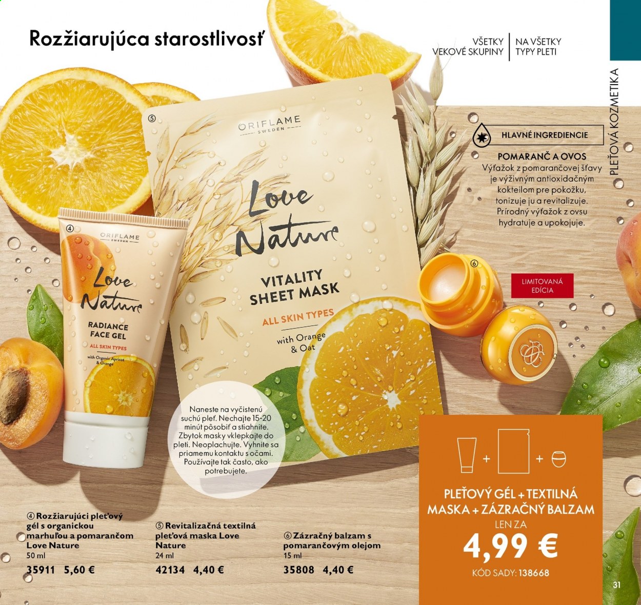Leták Oriflame - 13.4.2021 - 3.5.2021. Strana 31