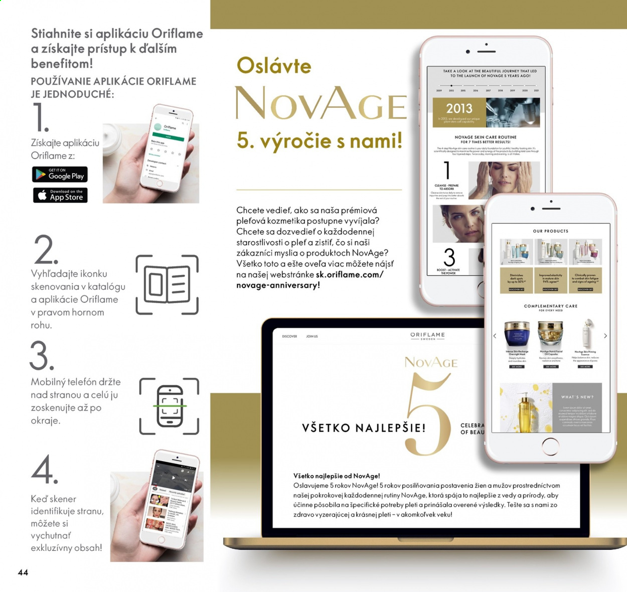 Leták Oriflame - 13.4.2021 - 3.5.2021. Strana 44