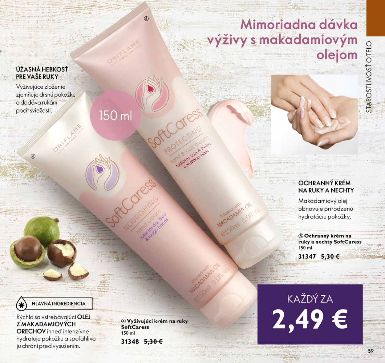 Leták Oriflame - 13.4.2021 - 3.5.2021. Strana 59
