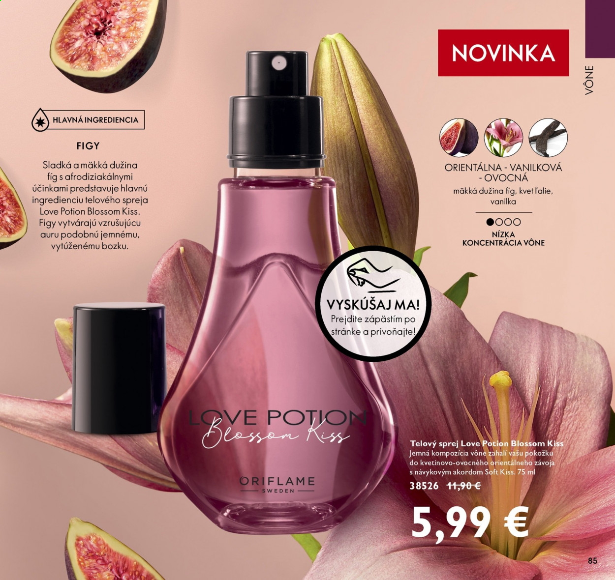 Leták Oriflame - 13.4.2021 - 3.5.2021. Strana 85