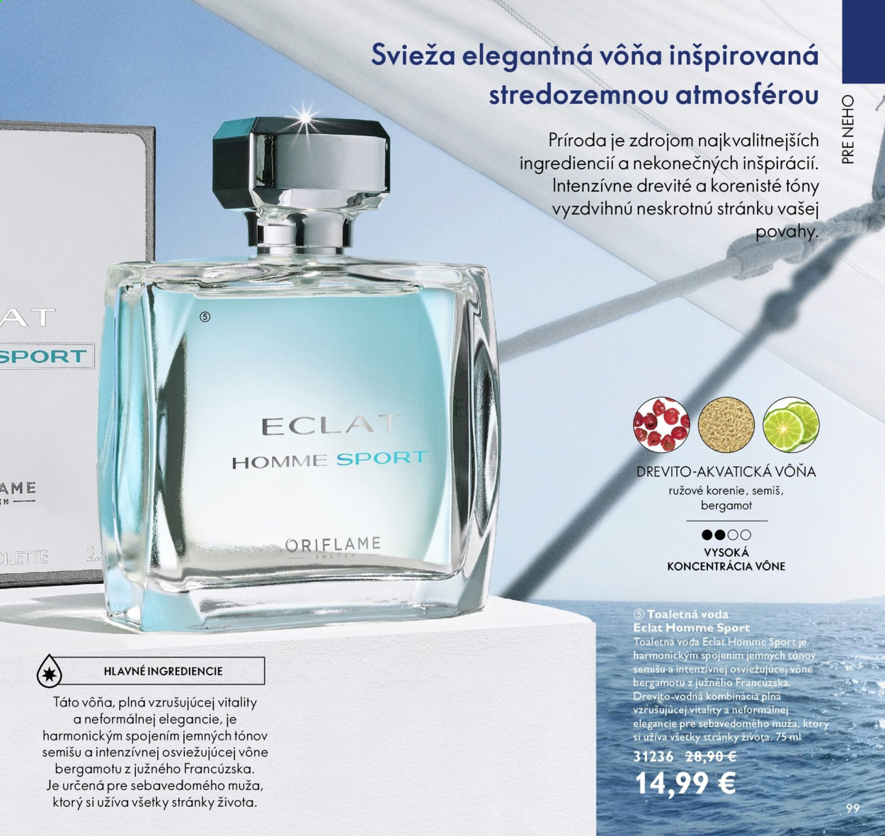 Leták Oriflame - 13.4.2021 - 3.5.2021. Strana 99