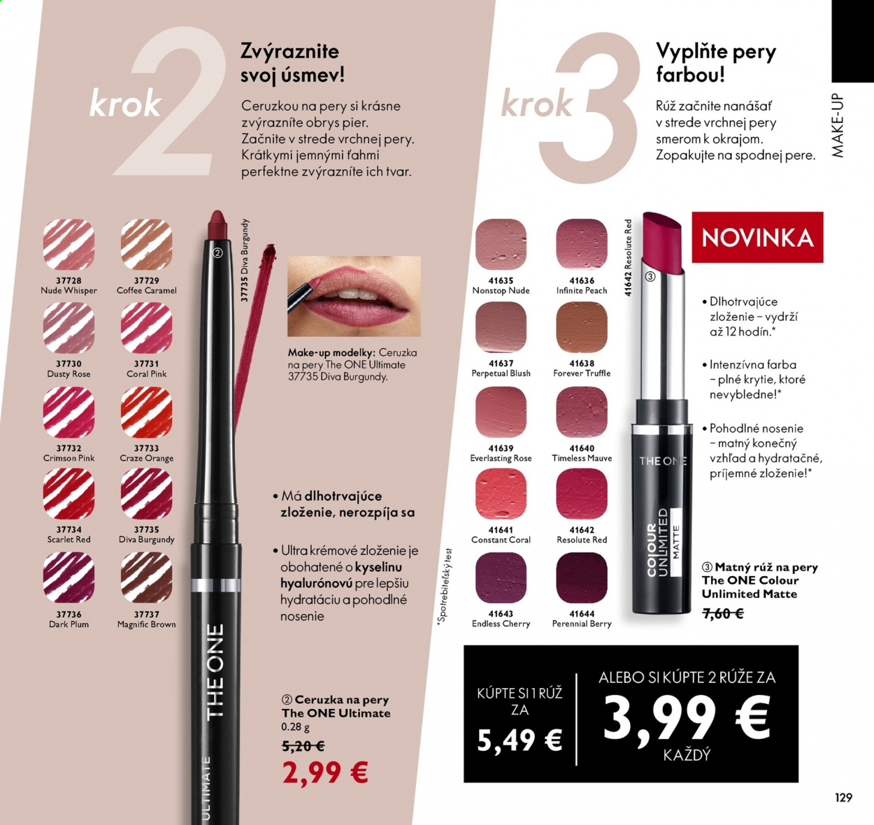 Leták Oriflame - 13.4.2021 - 3.5.2021. Strana 129