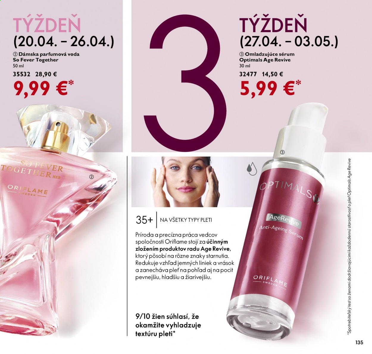 Leták Oriflame - 13.4.2021 - 3.5.2021. Strana 135