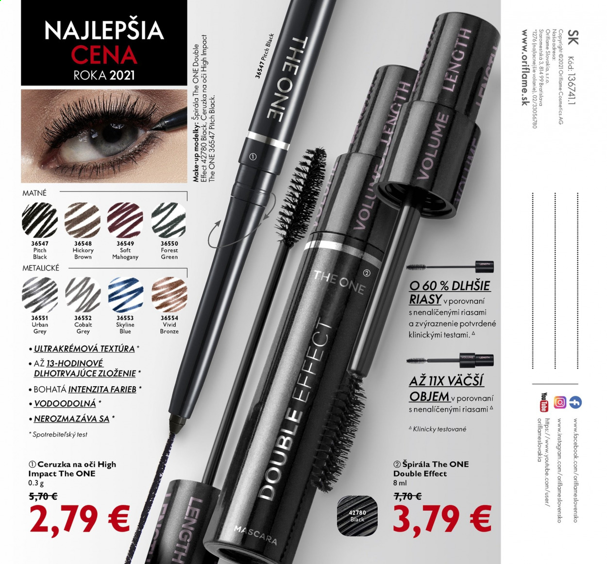Leták Oriflame - 13.4.2021 - 3.5.2021. Strana 136