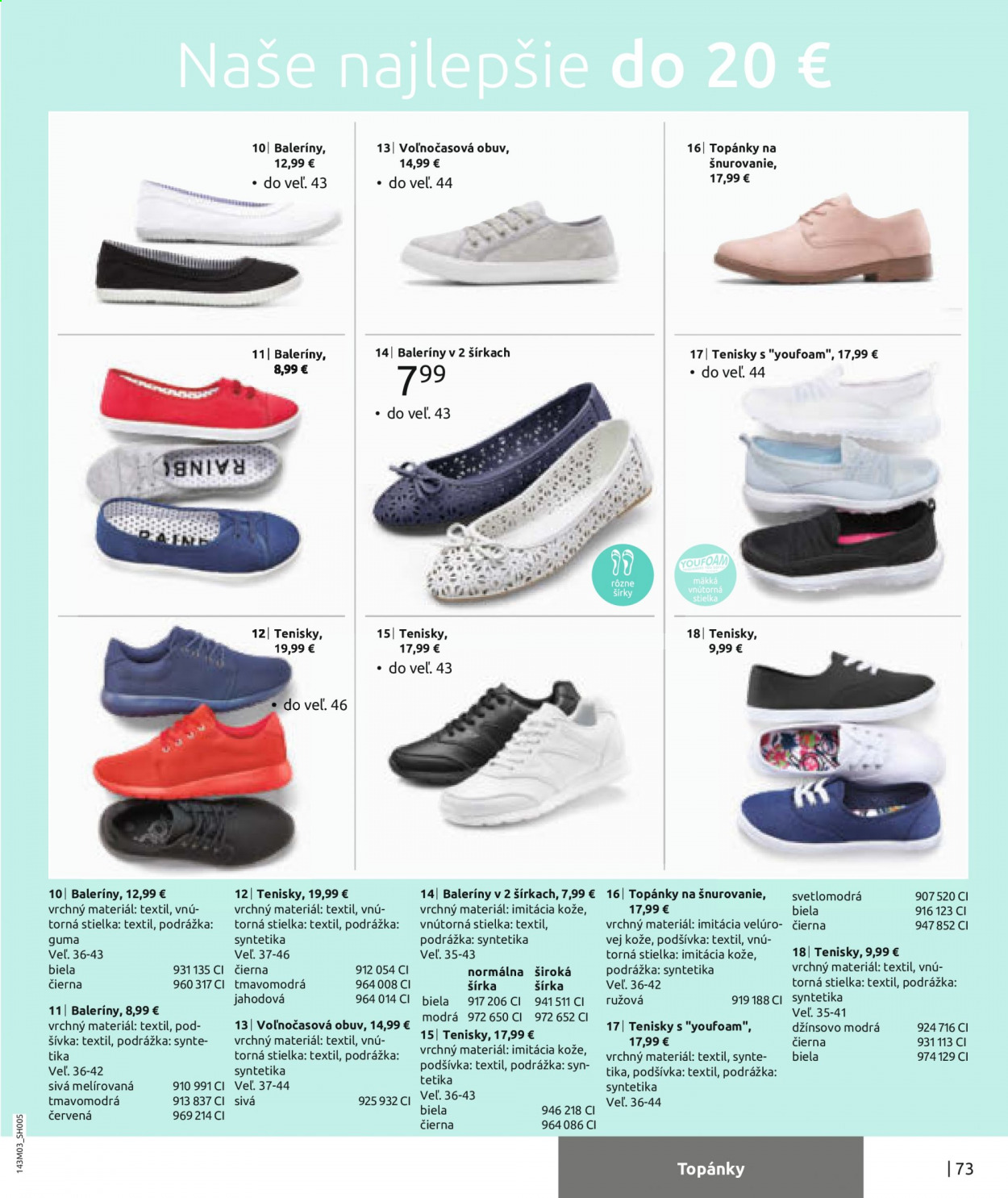 thumbnail - Leták Bonprix - 13.4.2021 - 16.8.2021 - Produkty v akcii - balerínky, tenisky, topánky, volnočasová obuv, sandále. Strana 75.