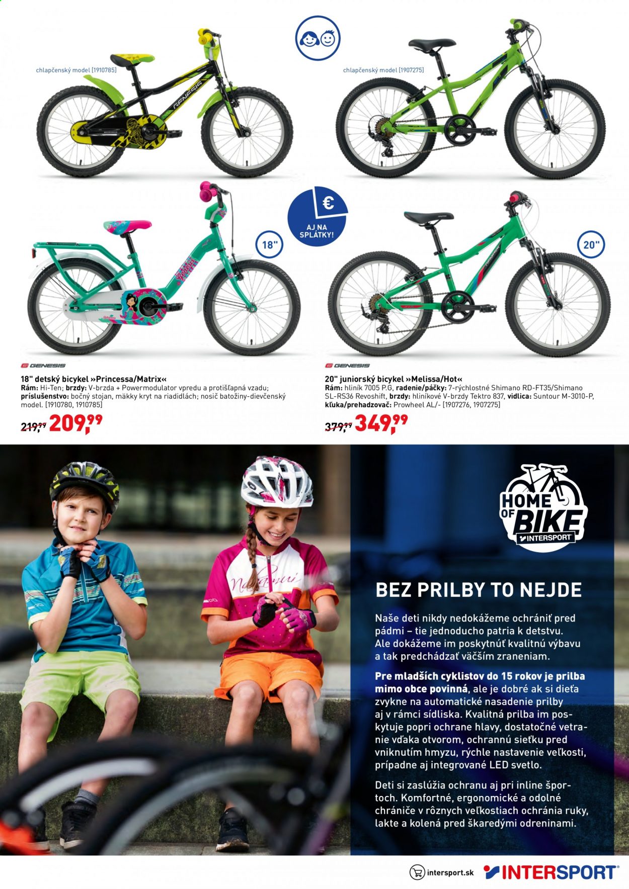 thumbnail - Leták Intersport - 14.4.2021 - 25.4.2021 - Produkty v akcii - chrániče, prilba, bicykel, detský bicykel. Strana 3.
