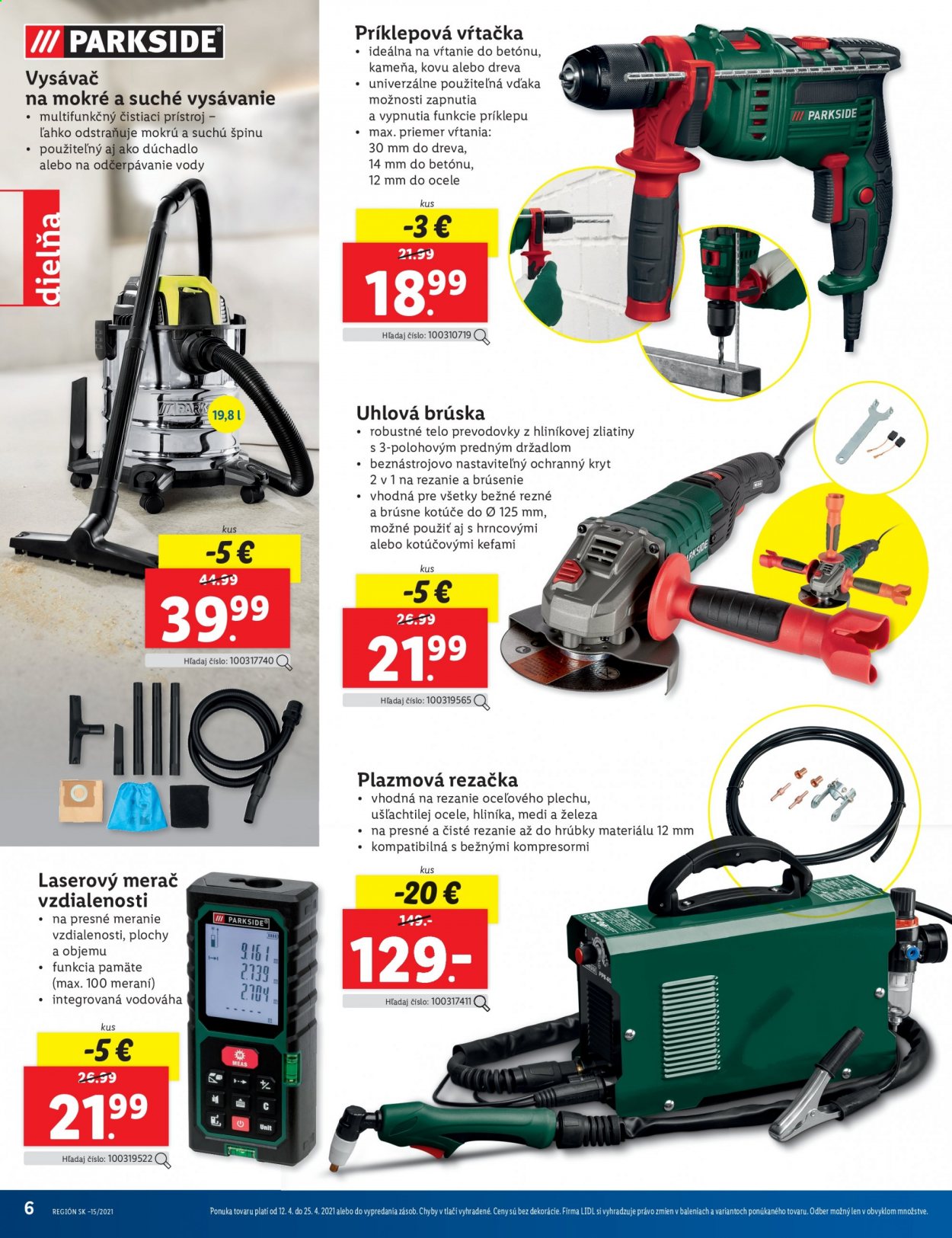 Leták Lidl - 12.4.2021 - 25.4.2021. Strana 6