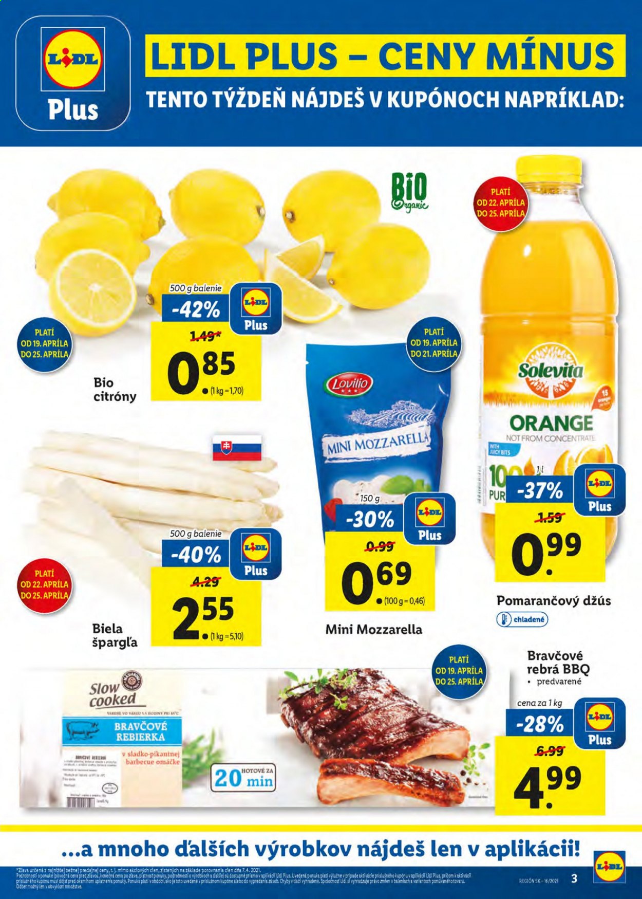 Leták Lidl - 19.4.2021 - 25.4.2021. Strana 3