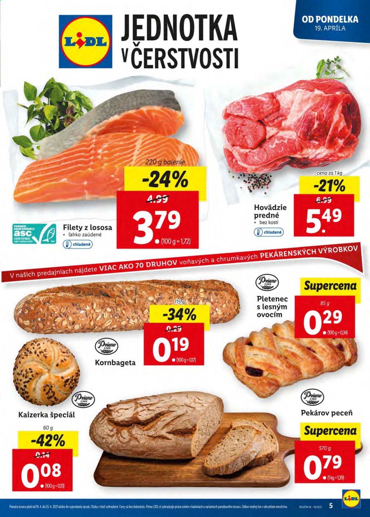Leták Lidl - 19.4.2021 - 25.4.2021. Strana 5