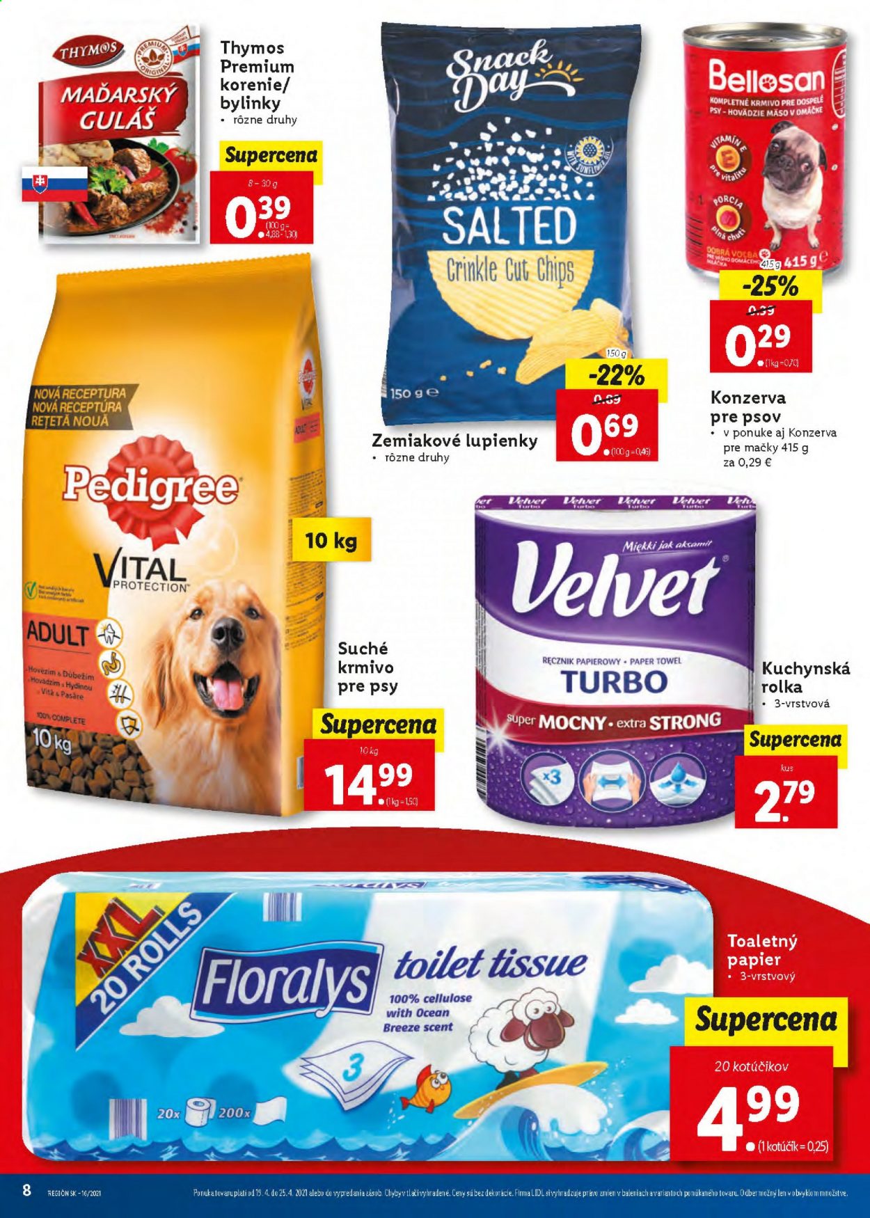 Leták Lidl - 19.4.2021 - 25.4.2021. Strana 8