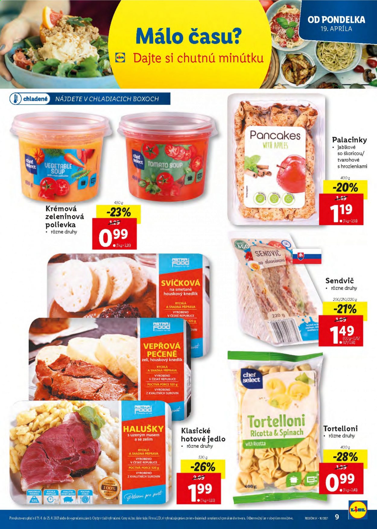Leták Lidl - 19.4.2021 - 25.4.2021. Strana 9