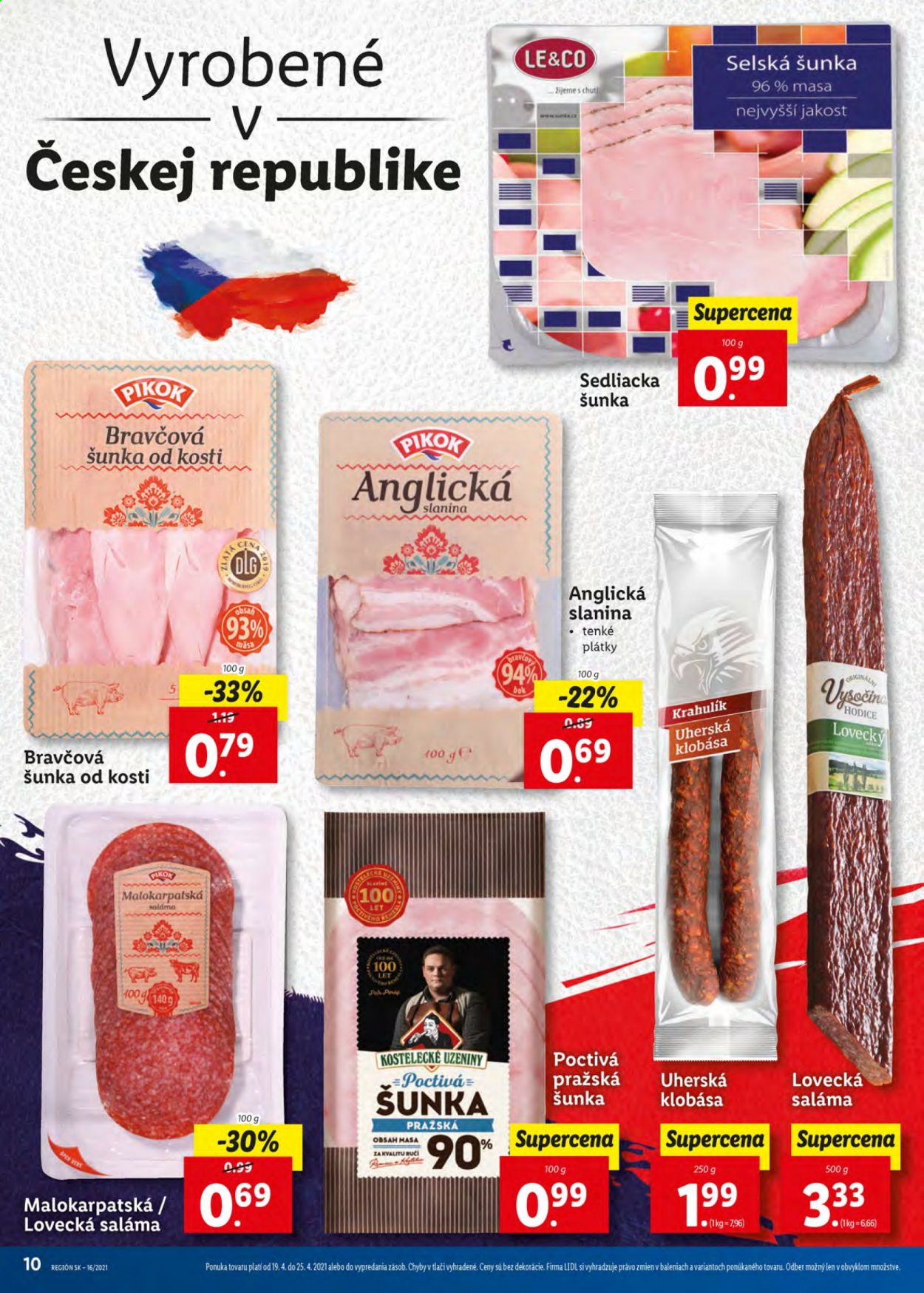 Leták Lidl - 19.4.2021 - 25.4.2021. Strana 10