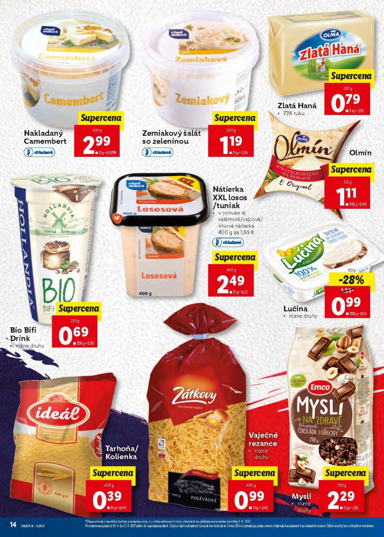 Leták Lidl - 19.4.2021 - 25.4.2021. Strana 14