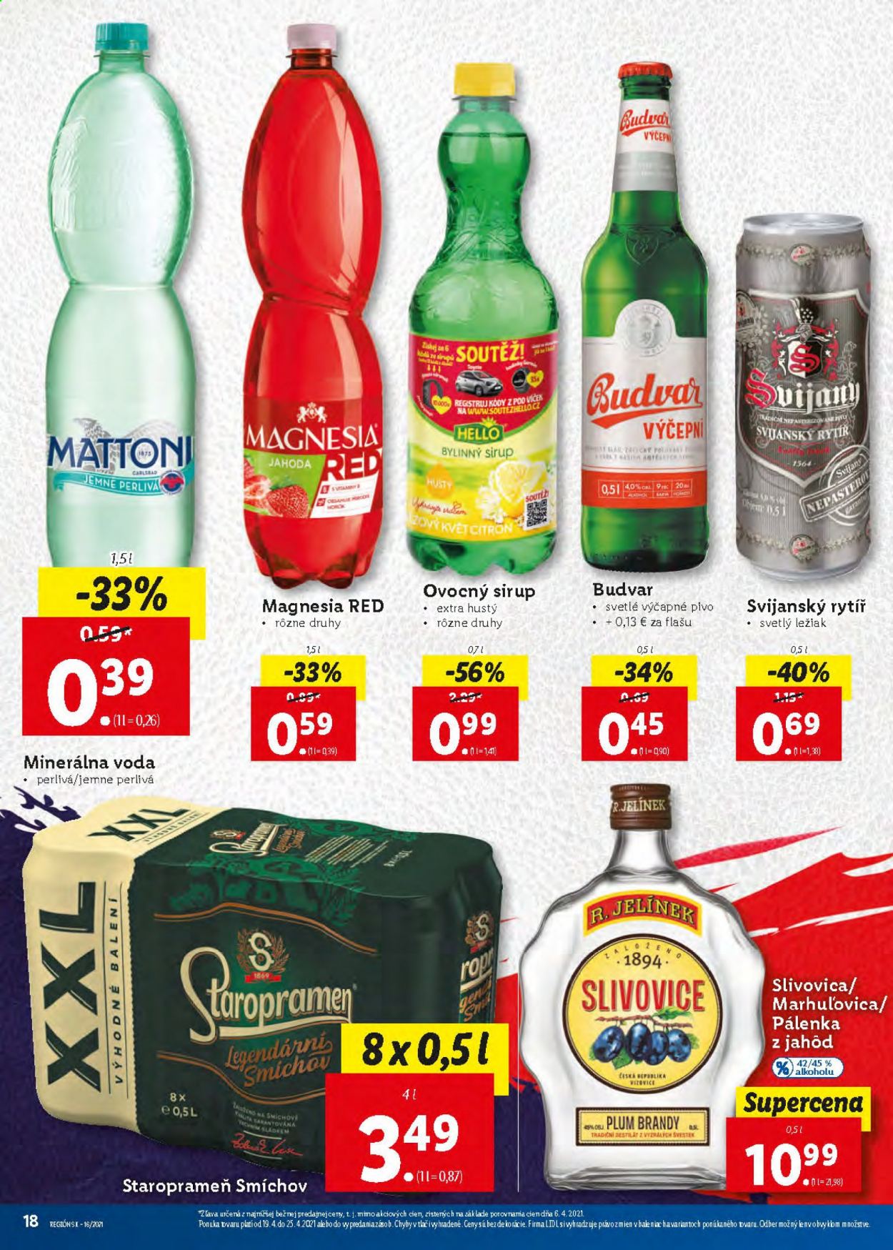 Leták Lidl - 19.4.2021 - 25.4.2021. Strana 18