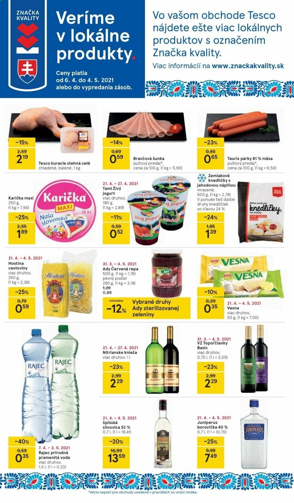 Leták TESCO - 21.4.2021 - 27.4.2021. Strana 8